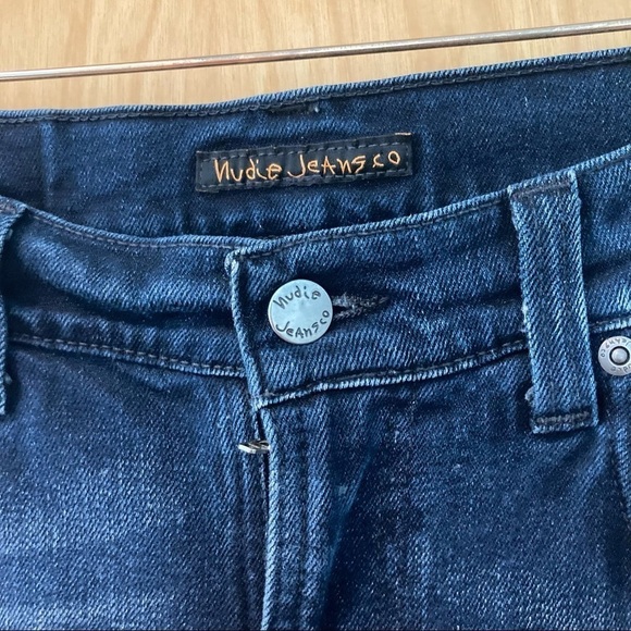 NUDIE Sz 31 x 34 Thin Finn Twilight Dusk Colour Made in Italy Jeans - Picture 2 of 8